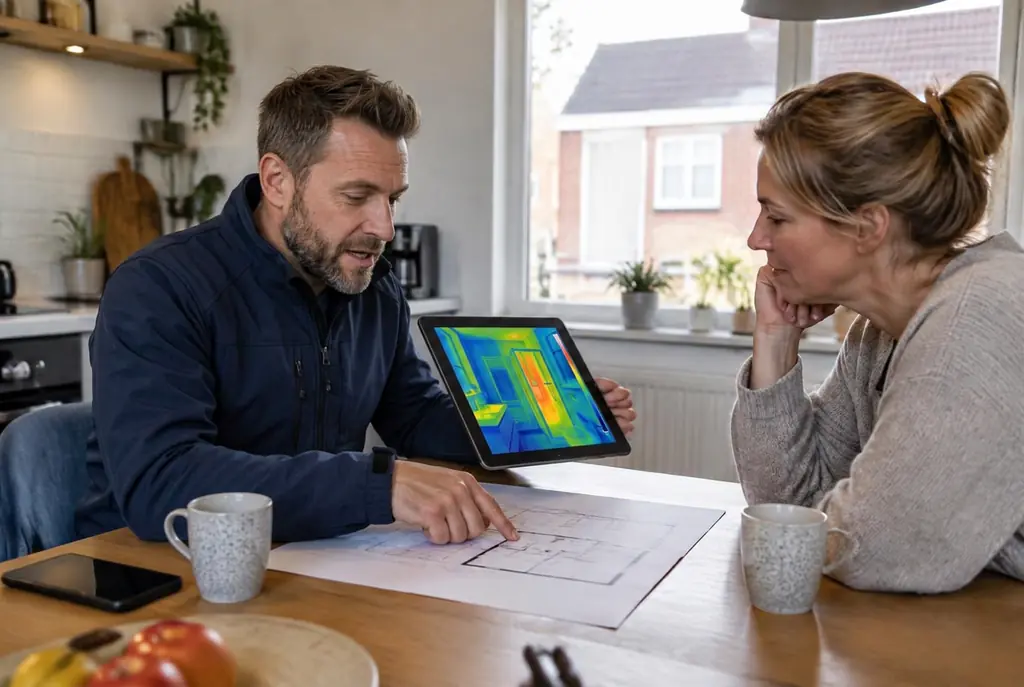 Lekdetectie Otterlo – bevindingen bespreken aan de keukentafel