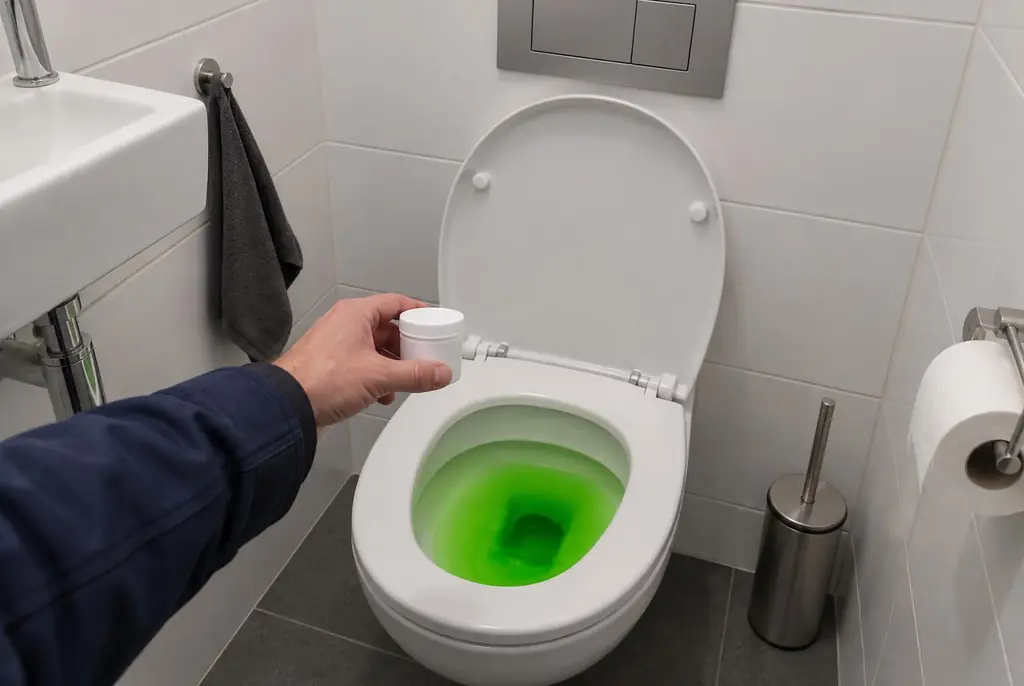Lekdetectie Otterlo – kleurstoftest bij een lekkend toilet